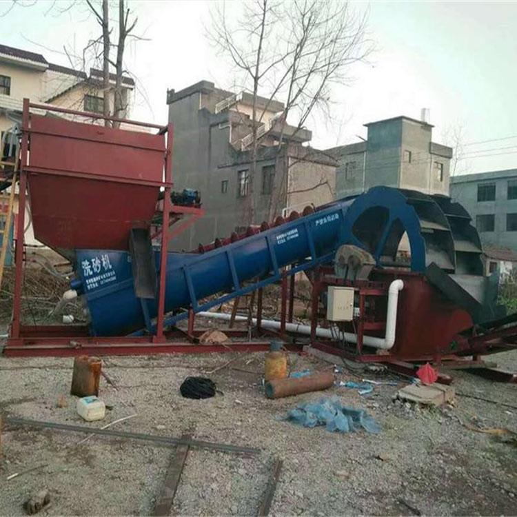 水轮洗沙机 工地专用 山东水轮洗沙机