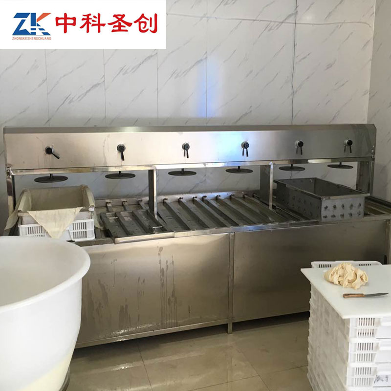 阿拉尔市全自动豆腐机设备 一体式豆腐生产线 中科圣创厂家直销