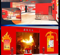 VR消防vr中小学教育安全体验馆VR设备火灾逃生消防模拟演练<em>防</em>vr消防演练