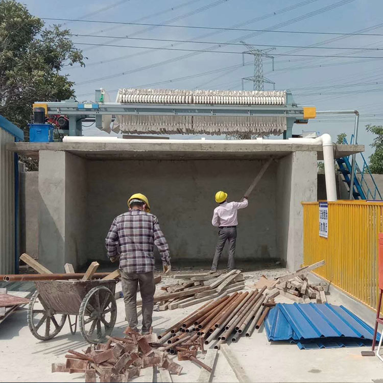 污泥脱水压滤机 建筑工地专用 北京污泥脱水压滤机板框压滤机价格