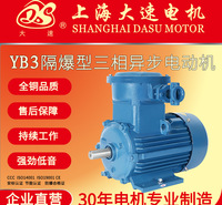 上海大速电机YB3粉尘防爆电机CT4防爆电机化工用防爆电机矿用防爆电机节能全铜线电机械设备可电机定制