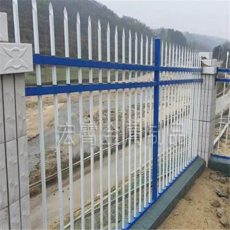 供应锌钢护栏_户外阳台锌钢隔离围栏_小区别墅庭院隔离围栏