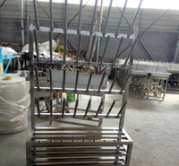 厂家直销不锈钢落地式水鞋架挂靴架<em>食品</em>厂冷藏厂用水鞋架