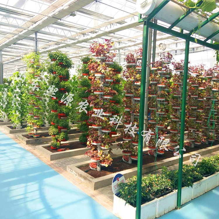 水耕设备供应 无土栽培蔬菜种植 无土栽培设施厂家批发 立柱水培