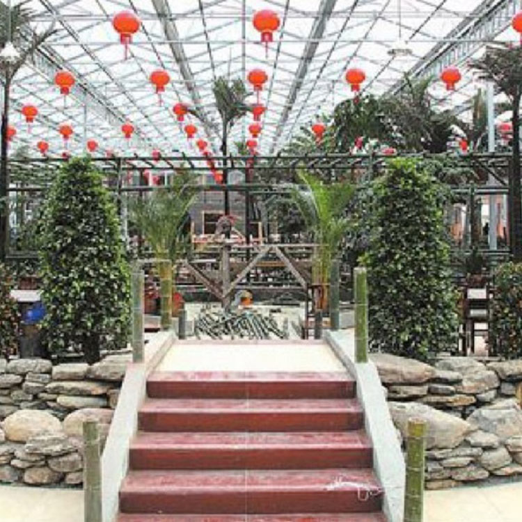 真材实料 青州生态温室餐厅 生态餐厅造价