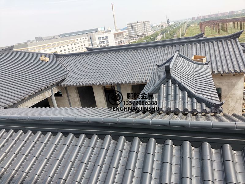 改造金属仿古_轻型屋面瓦_新型屋顶瓦_古铜铝瓦_铝瓦房顶多少钱一平方成都