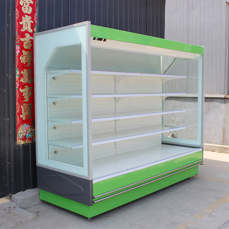 山江供应批发风幕柜 商用立式风幕柜 冷藏保鲜超市风幕柜 便利店风幕柜