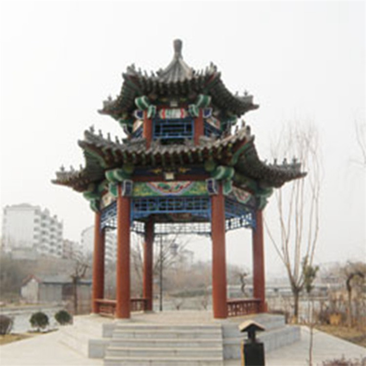 新疆仿古凉亭  古建凉亭   彩绘仿古凉亭价格