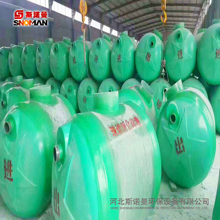 1³-100³  抗腐蚀 玻璃钢缠绕化粪池 玻璃钢污水池 沉淀池   定制供应