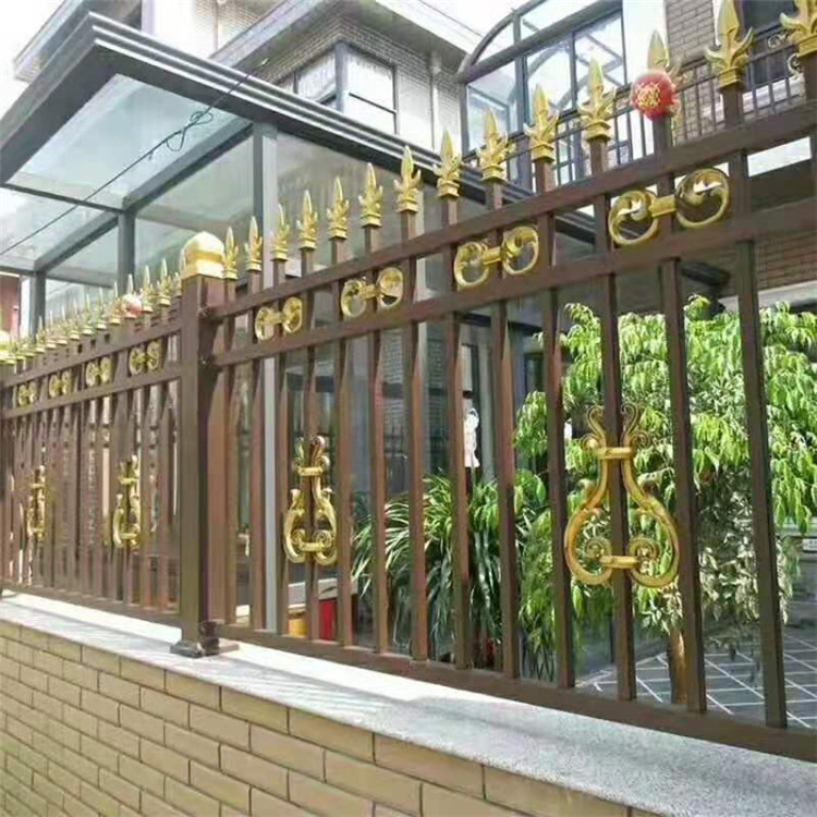 铝艺别墅护栏 铝合金欧式围墙 家用栏杆 庭院室内外隔离栅栏