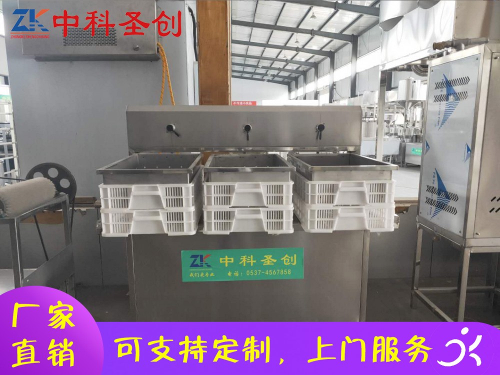 自动磨浆煮浆豆腐机 信州区一体式豆腐机 全自动双盒豆腐机