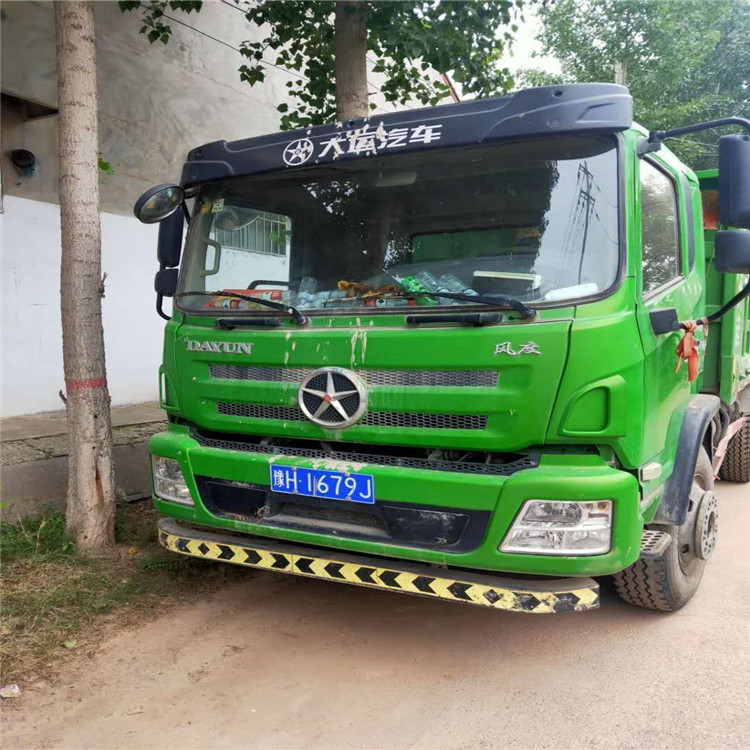 个人转让二手自卸车 457加强桥 到手就干活