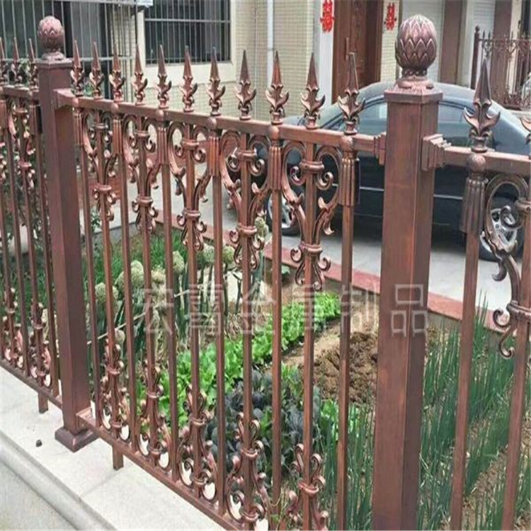 铝艺护栏 阳台围栏栅栏 别墅小区庭院铝合金栏杆 铸铝围栏 学校护栏