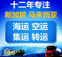 马来西亚海运空运 新加坡海运空运专线整柜拼柜双清到门 每日装柜15年经验安全可靠时效有保障