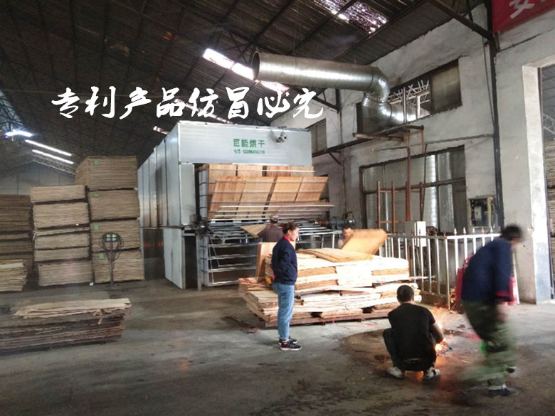单板烘干机-松木单板烘干设备-自动单板烘干设备-导热油烘干线