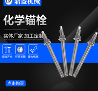 生产定制201 304 316不锈钢化学螺栓 化学螺丝 支持定制