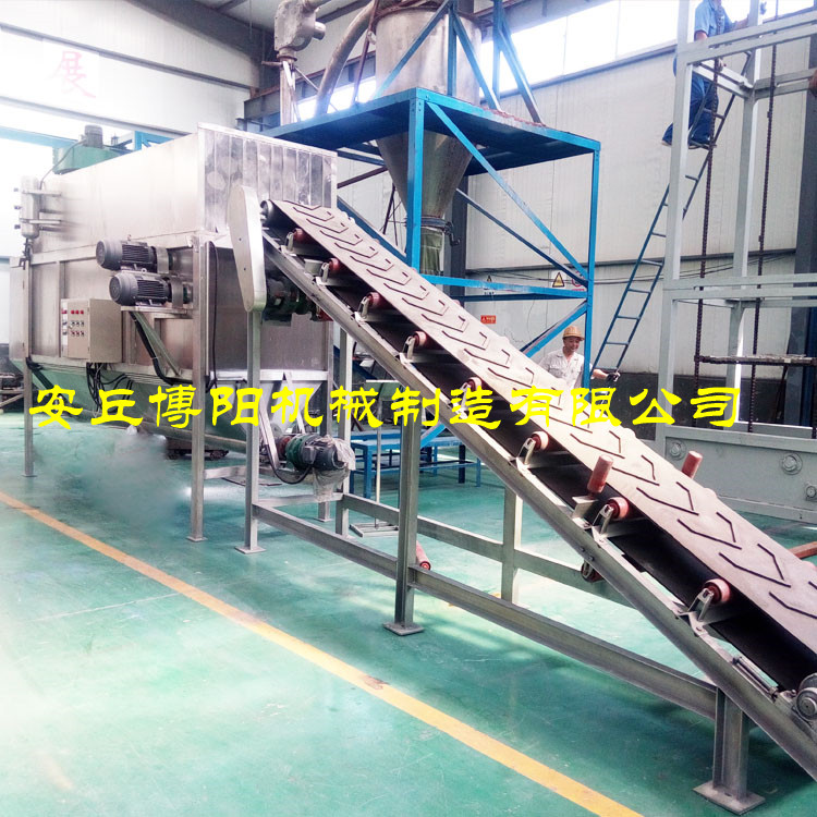 草木灰50公斤破袋_无尘拆包机_拆包配套废袋打包设备