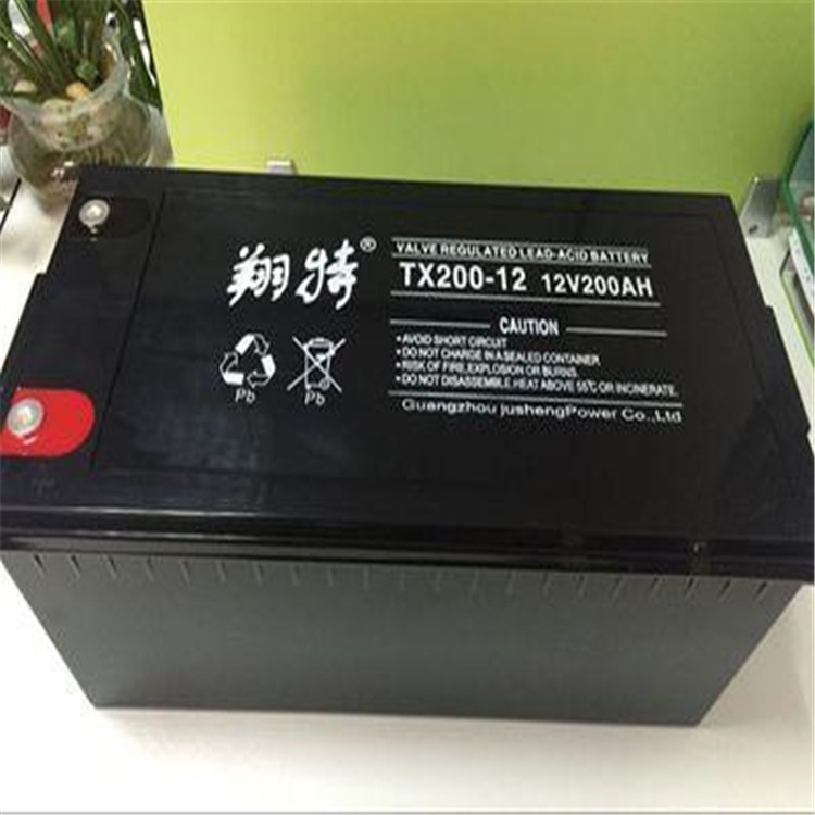 翔特蓄电池TX38-12 12V38AH免维护储能铅酸蓄电池