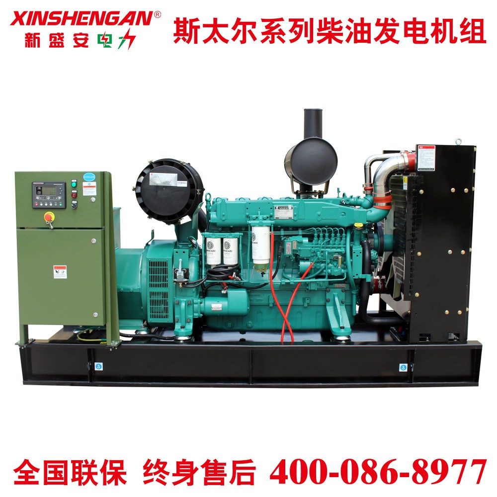潍柴150KW柴油发电机组 潍柴P10发动机 150KW潍柴电机备用电源