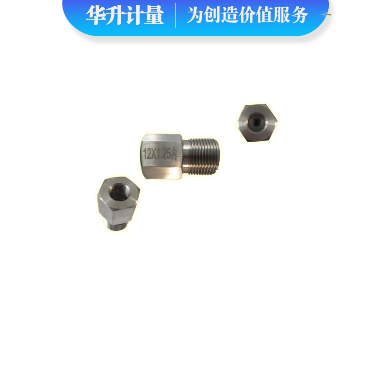 M12x1.25内螺纹不锈钢转换接头  万能仪表转换接头组 不锈钢变送器接头