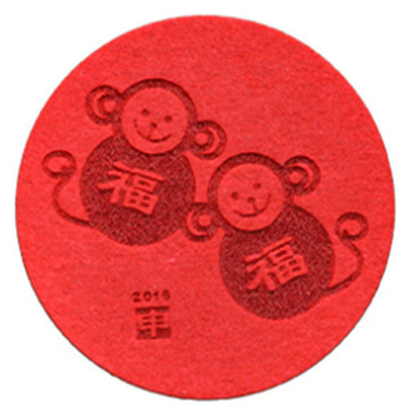 杯垫 可加印LOGO和图案 杯垫 颜色多种多样