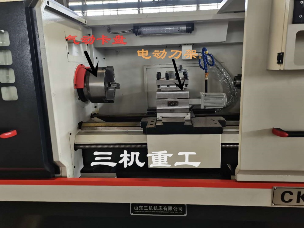 现货出售 CK6140卧式数控车床平床身数控车床两档齿轮无级变频CNC 厂家直销