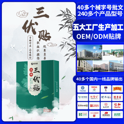oem贴牌加工艾草三伏贴穴位贴 定制药贴冬病夏治膏药厂家保健贴三伏贴厂家三伏贴批发膏贴