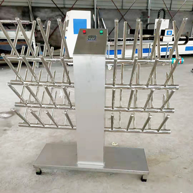 不锈钢烘干水鞋架微电脑控制鞋架臭氧消毒挂靴架厂家直销