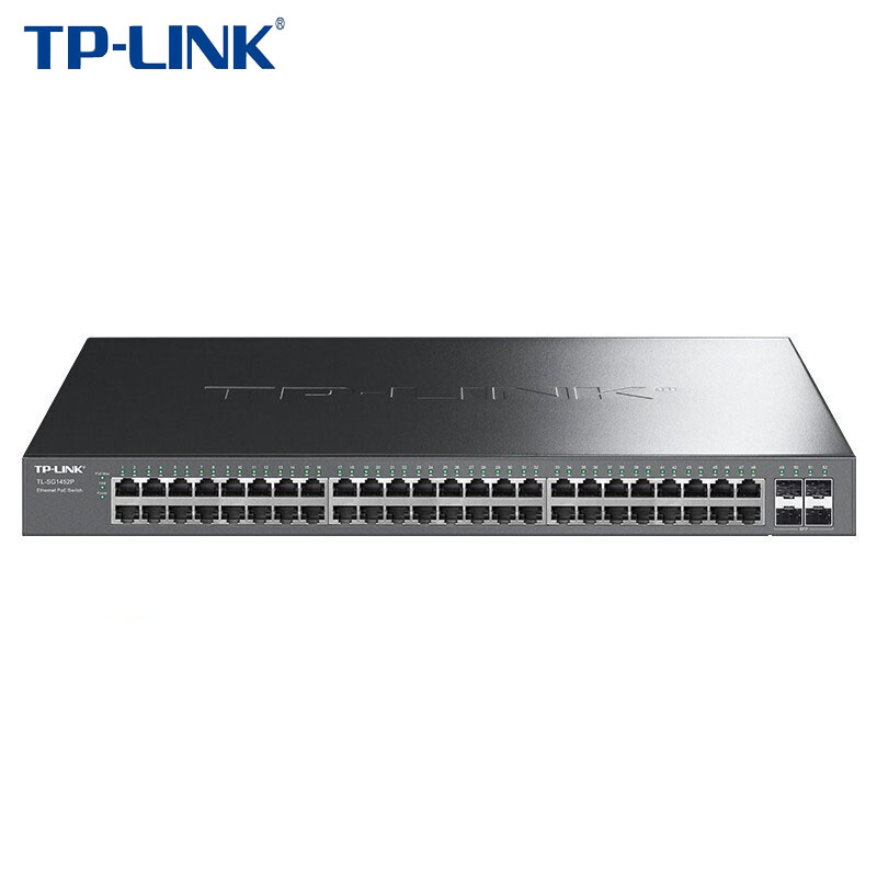 TP-LINK_TL-SG1452P_全千兆48口以太网PoE交换机