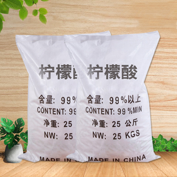 柠檬酸 99%国标工业级柠檬酸 污水处理专用一水柠檬酸厂家