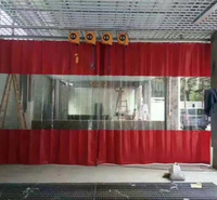 成都防水工位帘 围挡帘 空调门帘户外防水推拉帘 产品类型多样