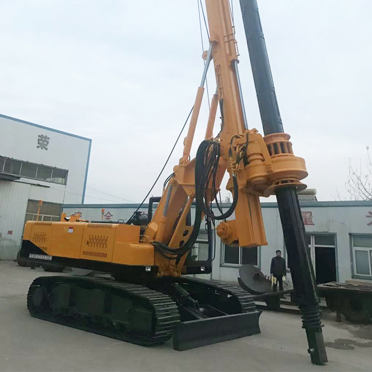 现货工程建筑用大口径旋挖钻机 履带式地质勘探钻机工厂批发