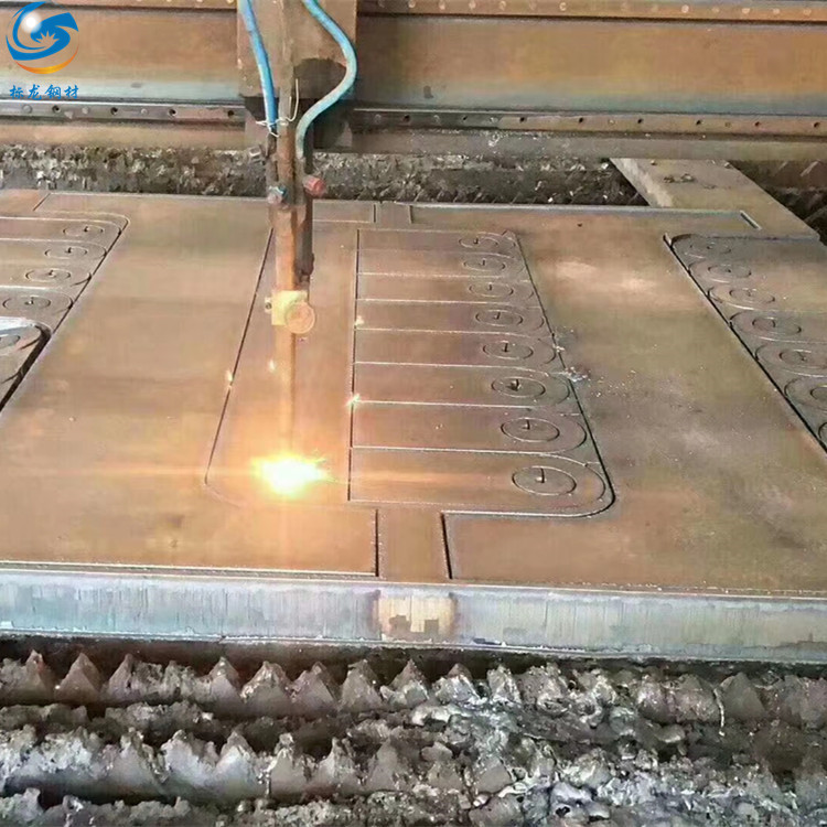 特厚钢板零割下料40Cr合金钢板切割标准件异形件圆盘