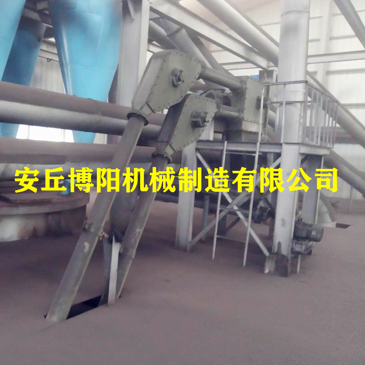 染料管链输送机_铁红粉管链机_无扬尘管链式输送设备