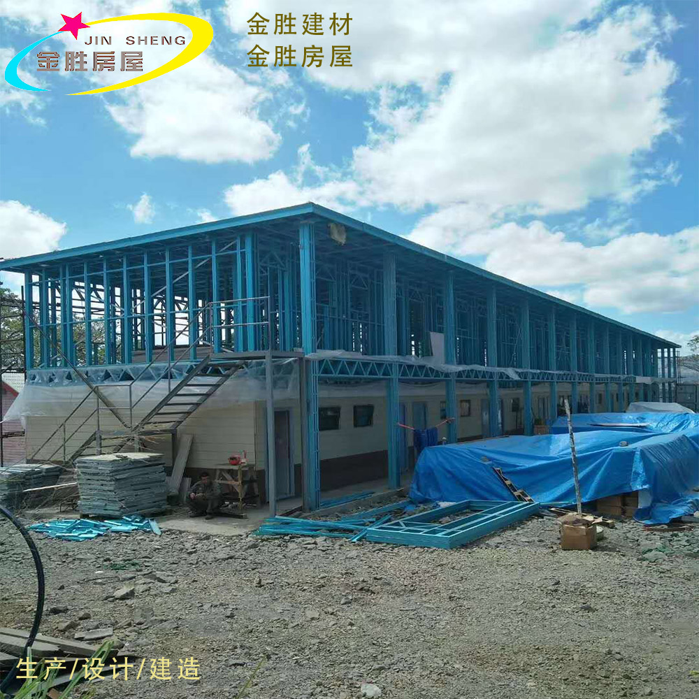潍坊青州全国供应装配式建筑建材生产厂家工地轻钢结构房屋