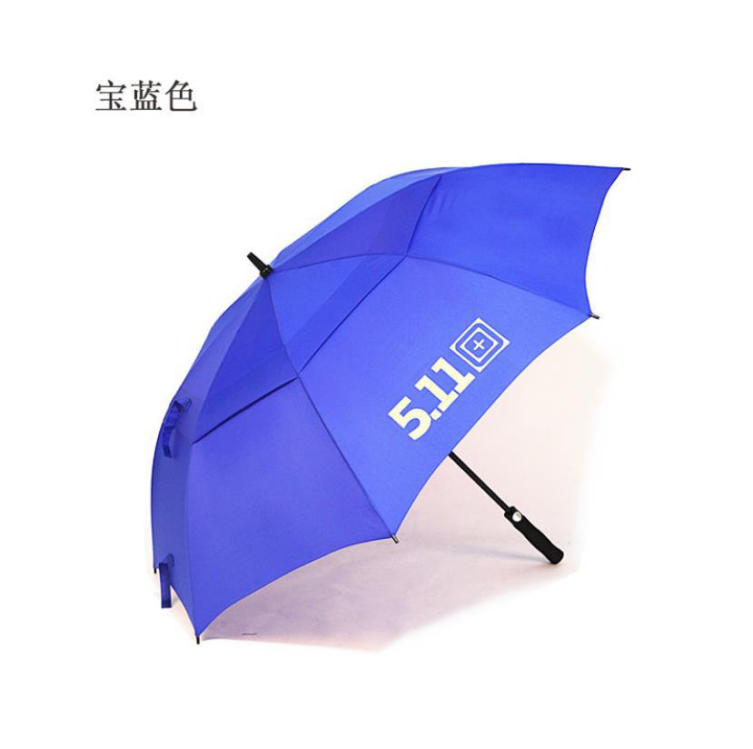 广告伞定制直杆雨伞双层自动广告伞 晴雨两用防风高尔夫广告伞