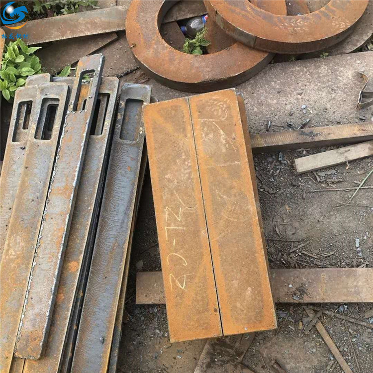 标之龙Q420C高强度钢板切割定尺下料法兰圆盘异形件切割