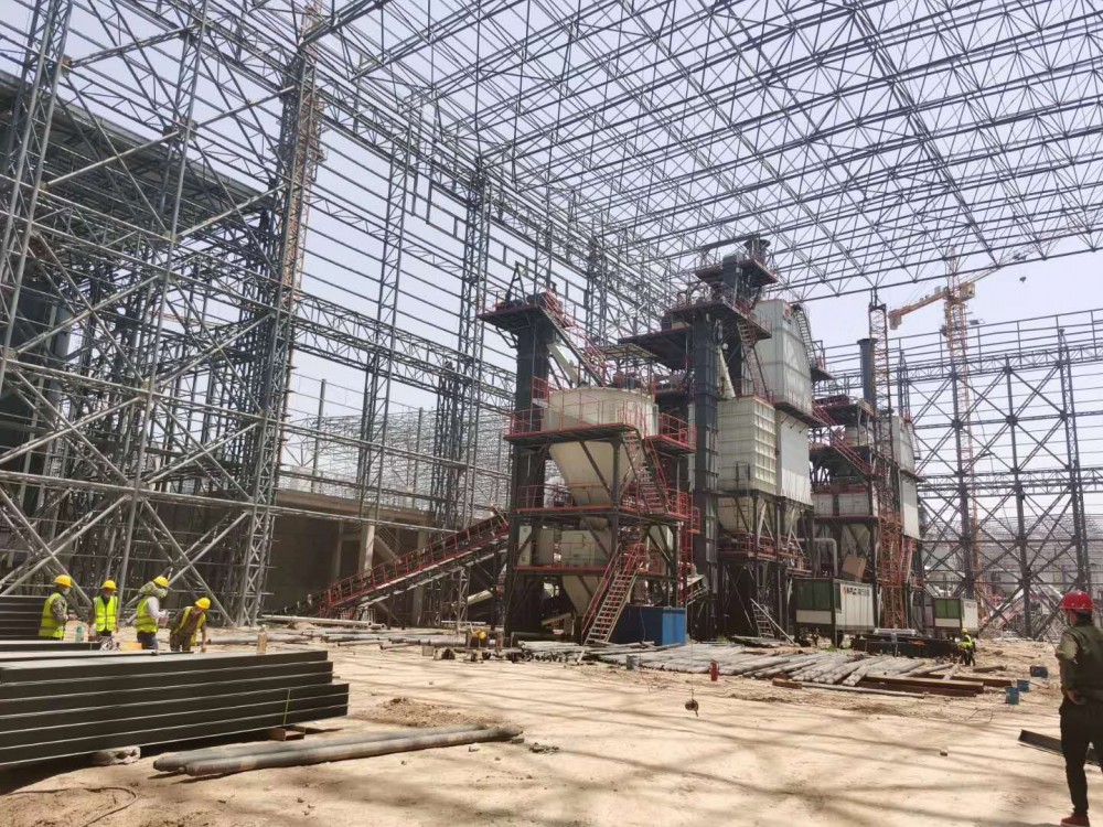 网架 黄花生产基地项目网架工程 徐州先禾网架制造