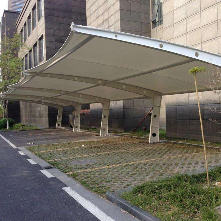 停车棚--膜结构自行车棚_户外膜结构遮阳汽车棚_膜结构车棚停车棚