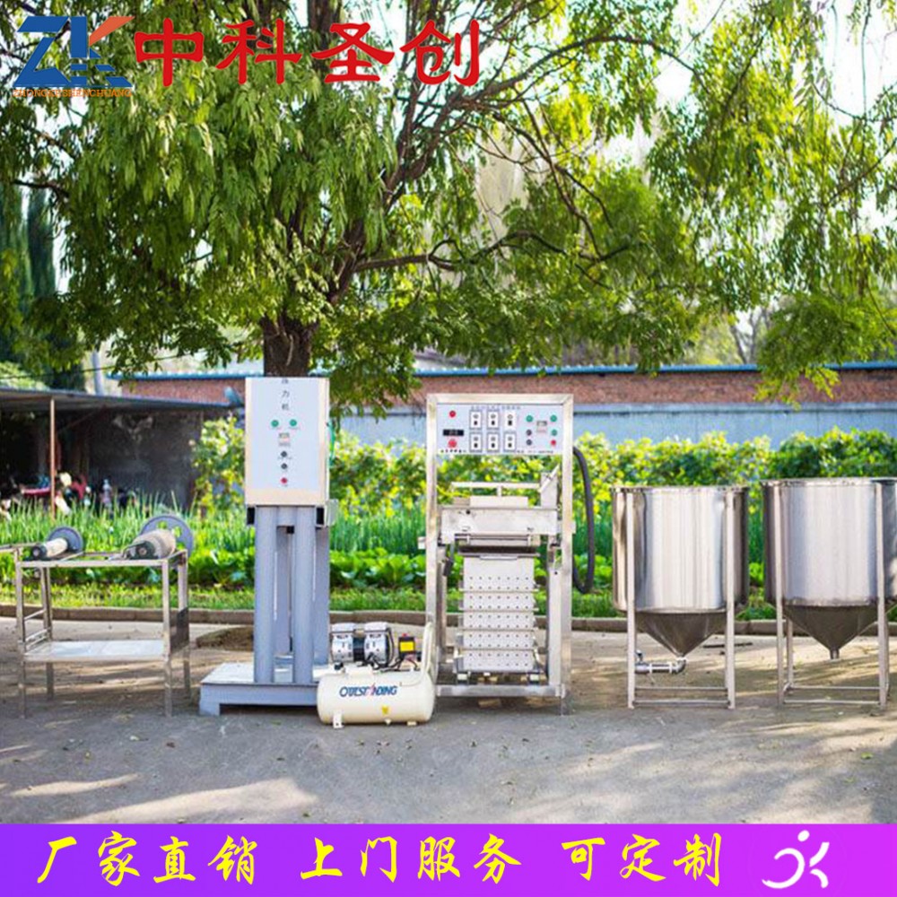 2020新款仿手工豆腐皮机 旺苍县自动豆腐皮机 自动小型千张机