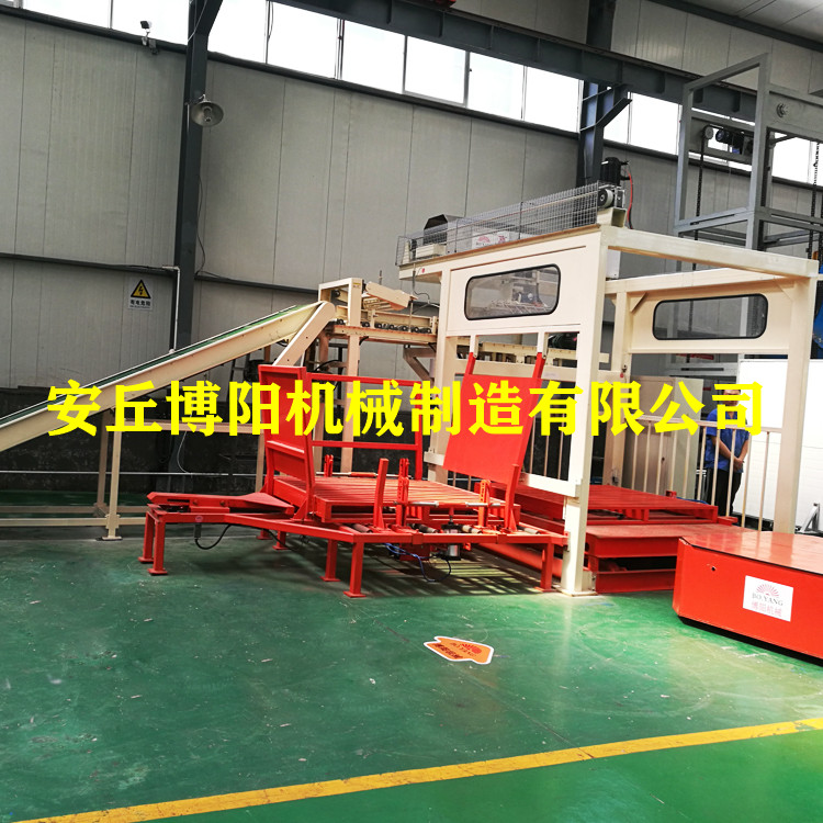 广西码垛机械手_高位码垛机_添加剂全自动包装码垛操作规程