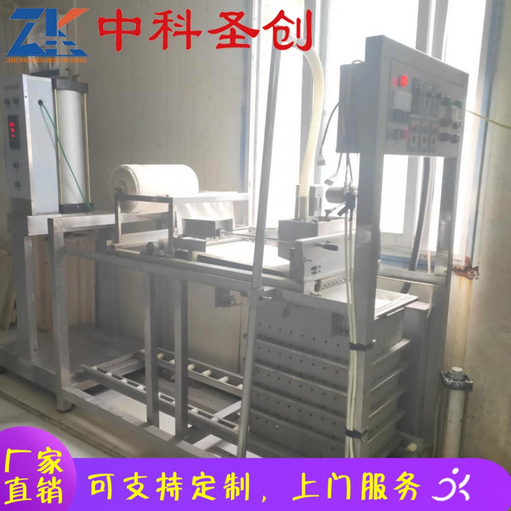 1.5m仿手工豆腐皮机价格 荥经县仿手工豆腐皮机 自动折叠压制