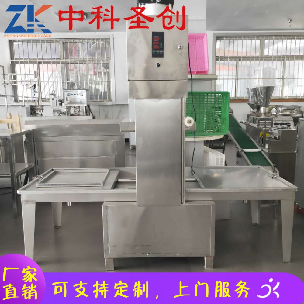 铜仁区手工豆干压机 仿手工豆干机 中科不锈钢豆腐干机器