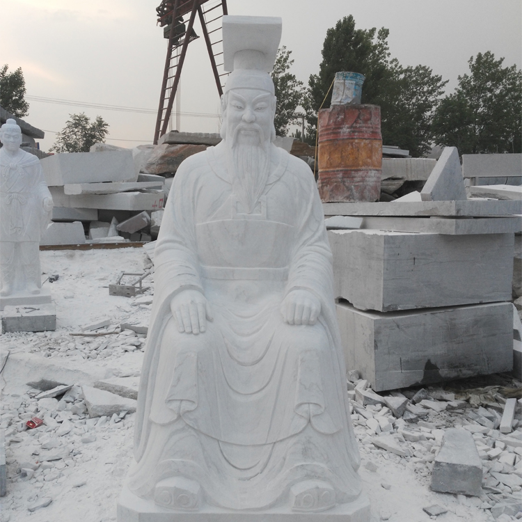 舜帝雕像 古代帝王舜帝雕像加工订做 直销名人雕像公园广场落地摆件