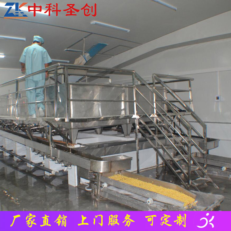 泡豆线生产厂家 普格县黄豆泡豆系统 中科圣创大型泡豆线