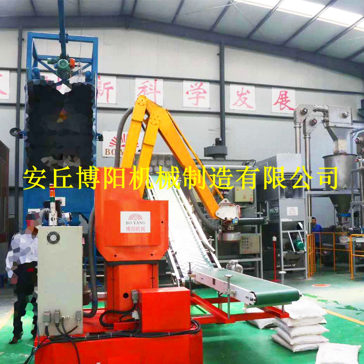 塑料颗粒卸垛机器人 25KG袋料全自动拆垛机 卸垛拆包生产线