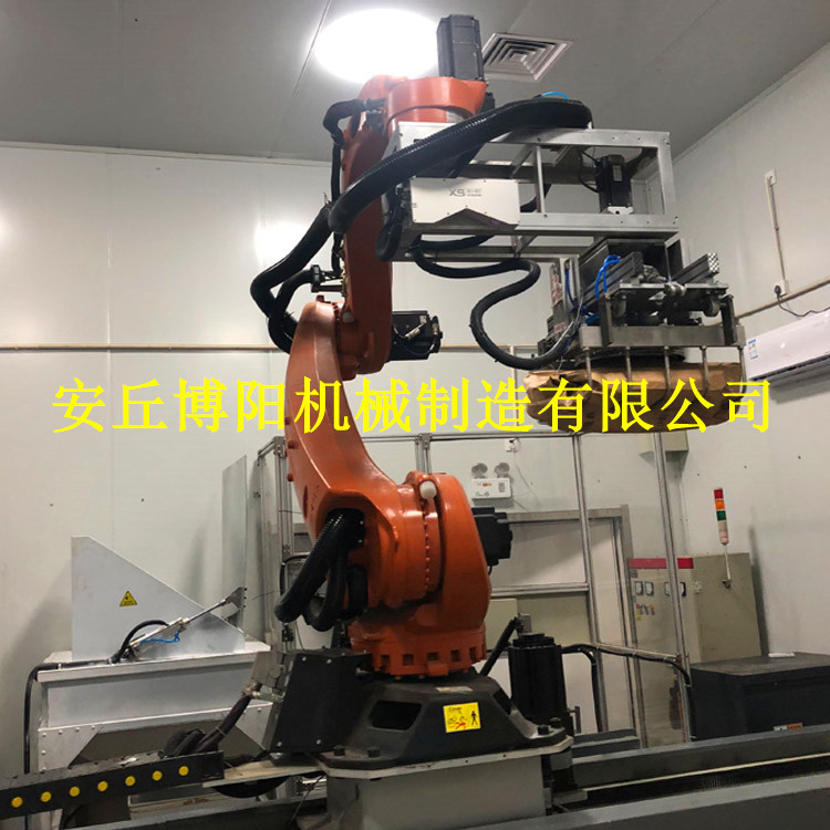 饲料机械手卸垛机_50kg豆粕自动拆垛机_粉体拆垛拆包系统
