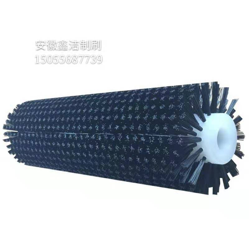 定做工业毛刷轮 滚筒清洗刷.尼龙丝刷 清扫空心毛刷轮 圆形圆柱刷