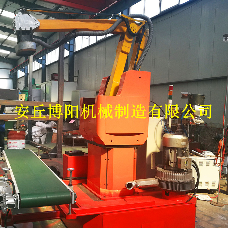钙粉全自动拆垛机_托盘自动卸垛机_博阳自动拆垛机械手厂家