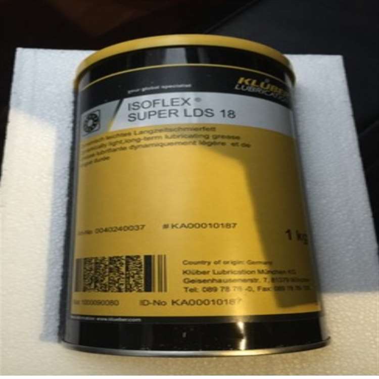 克鲁勃ISOFLEX SUPER LDS 18高速轴承润滑脂批发